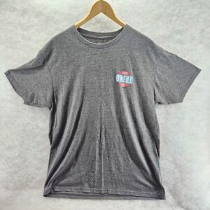 O'Neill Since 1952 Modern Fit Gray Mens T-Shirt Surf Skate Graphic Tee‎ Large